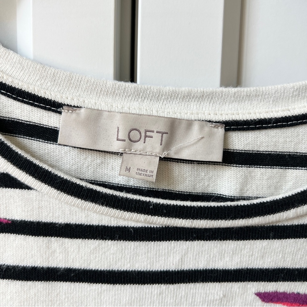 Loft | Striped Top - Picture 4 of 11